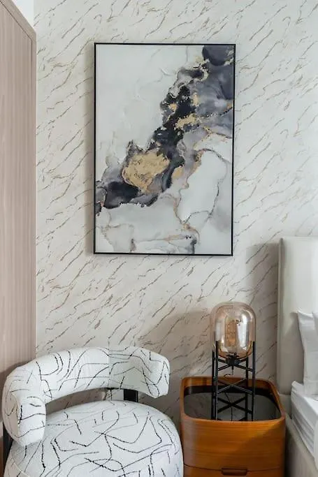 Nasma Luxury Stays - Trendy & Stylish Living Studio At Azizi Riviera 41 Dubaj 0*,  Spojené arabské emiráty