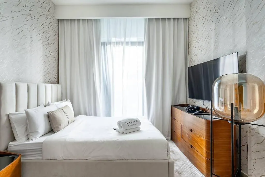 Nasma Luxury Stays - Trendy & Stylish Living Studio At Azizi Riviera 41 Dubaj 0*,