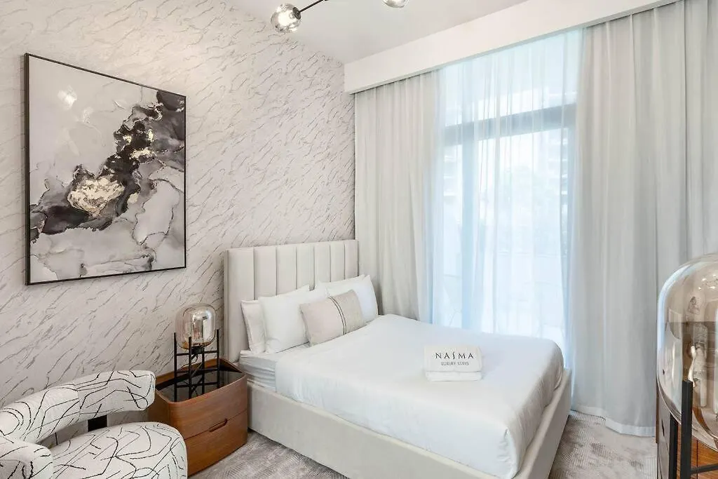 Nasma Luxury Stays - Trendy & Stylish Living Studio At Azizi Riviera 41 location